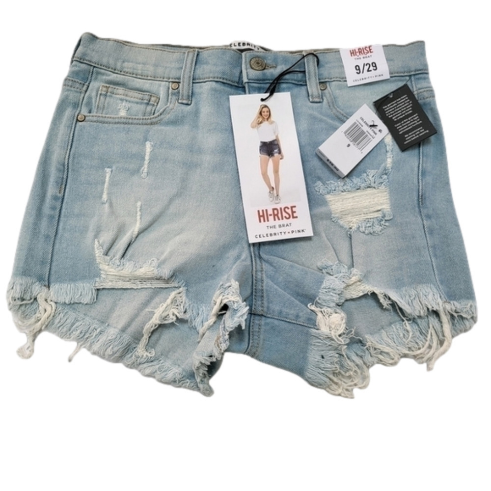 Celebrity Pink  High Rise The Brat Shorts Size 9/29 - NWTS